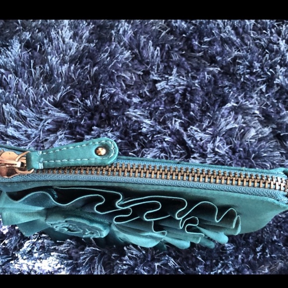 Nine West Teal color Shoes &Purse Set - Picture 11 of 12